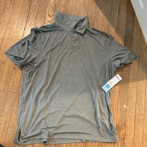 Gray Polo Shirt